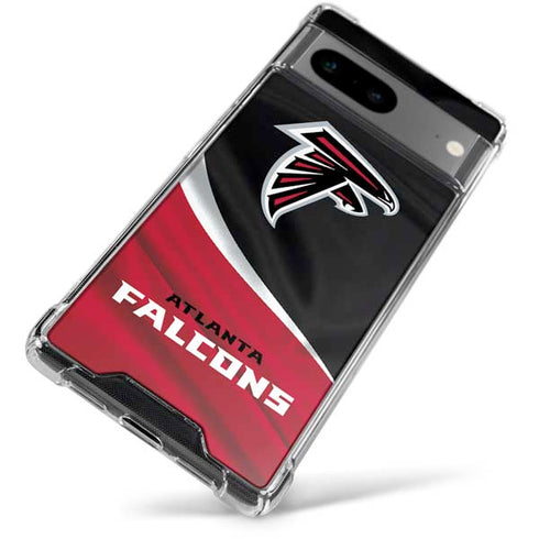 NFL Atlanta Falcons Google Pixel 7a Clear Case